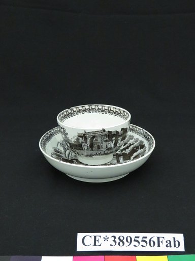 bowl, tea; saucer