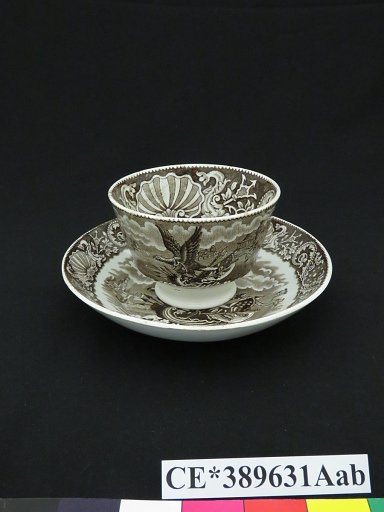 bowl, tea; saucer