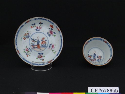 bowl, tea; saucer