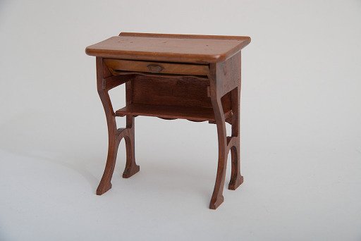 Milan C. Stebbin and Edwin J. Piper's 1873 School Desk Patent Model