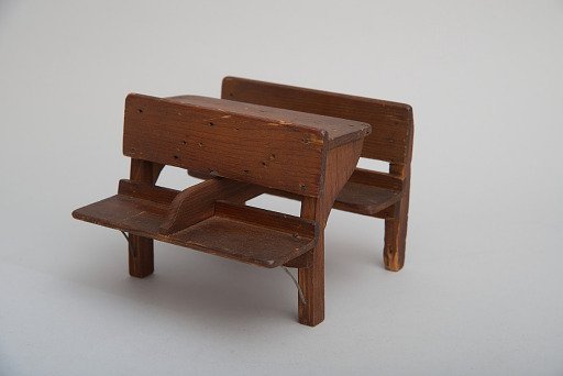 James S. Rankin's 1862 School Desk and Bench Patent Model