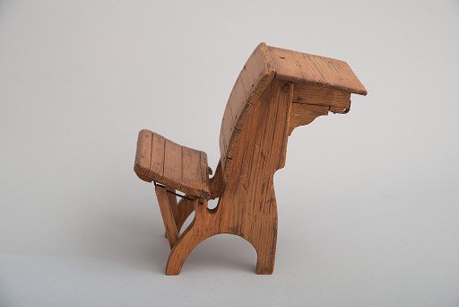 Frederick Everhart McKinley's 1881 School Desk and Seat Patent Model