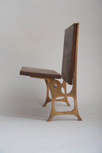 George Sherwood's 1867 Folding Seat Patent Model