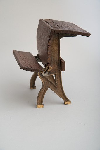 William A. Slaymaker's 1870 School Desk and Seat Patent Model