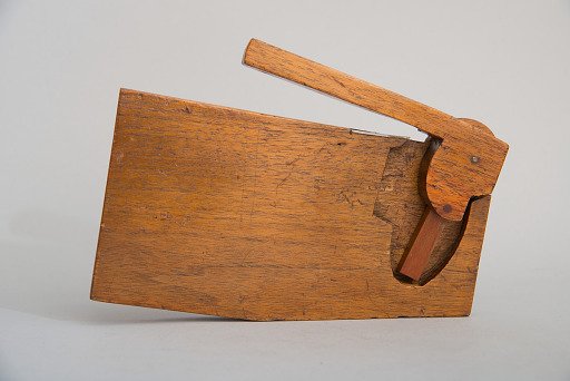 Morris Lancaster's 1876 School Desk and Seat Hinge Improvement Patent Model