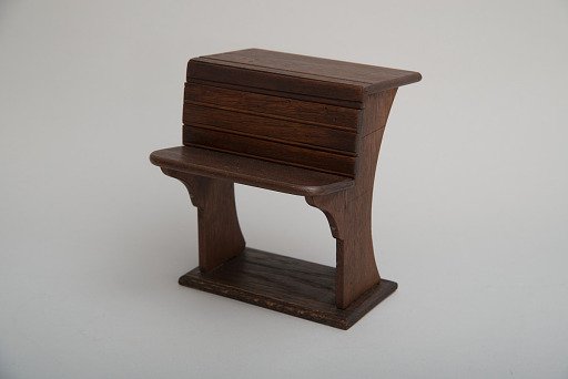 George Munger's 1866 School Desk and Seat Patent Model