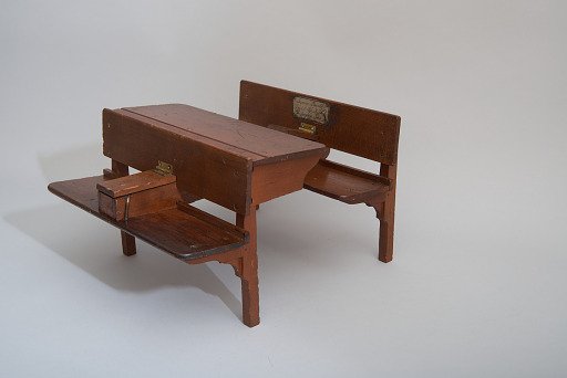 James Smith's 1867 School Desk and Seat Patent Model