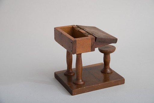 Edward J. Stearns's 1868 School Desk and Seat Patent Model
