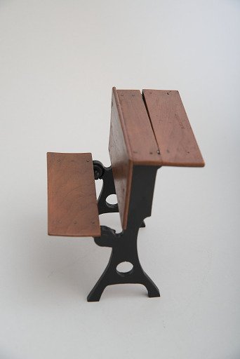 B. W. Arnold's 1869 School Desk and Seat Patent Model