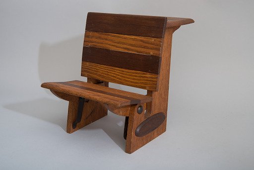 Eldridge Haynes's 1877 School Desk and Seat Patent Model