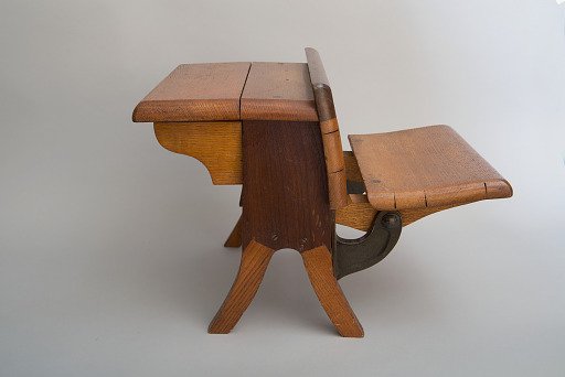 Rutledge T. Hoffman's 1879 School Desk and Seat Patent Model