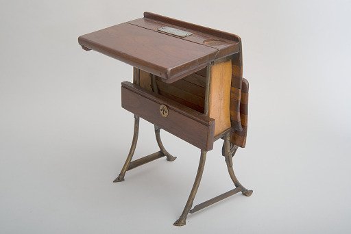 John Mott's 1881 School Desk and Seat Patent Model