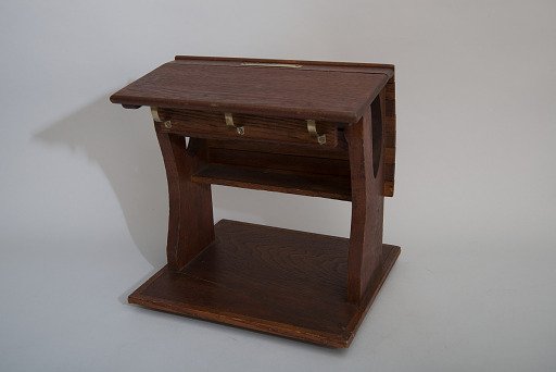 David I. Stagg's 1875 School Desk and Seat Patent Model