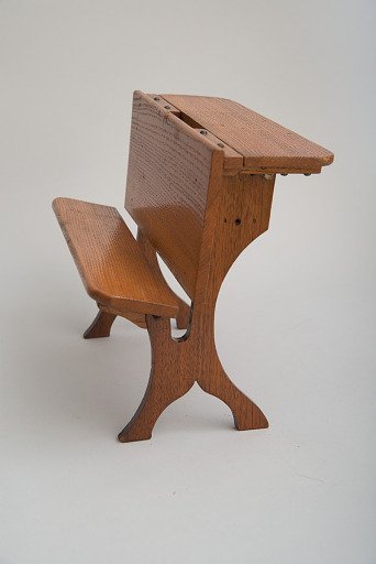 George Grant's 1869 School Desk and Seat Patent Model