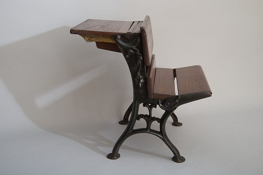 Addison S. Vorse's 1870 School Desk and Seat Patent Model