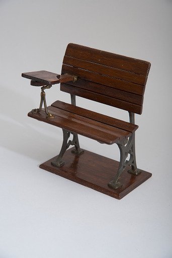 John Peard's 1873 School Tablet Desk and Seat Patent Model