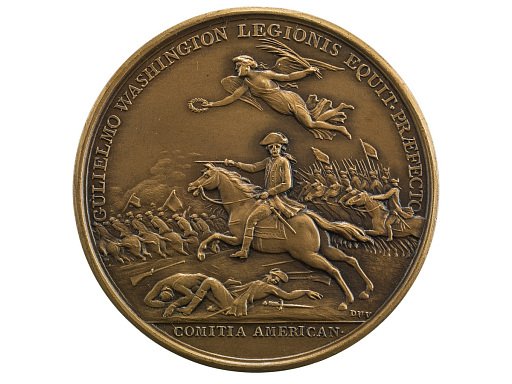 William Washington at the Cowpens, United States, 1781 (Modern strike, original dies)