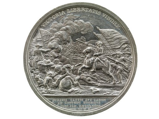 Daniel Morgan at the Cowpens, United States, 1781 (Struck from 1839 Barré dies)