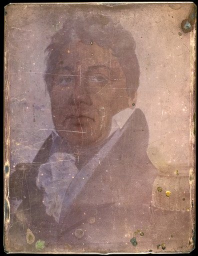 Hillotype, portrait of man