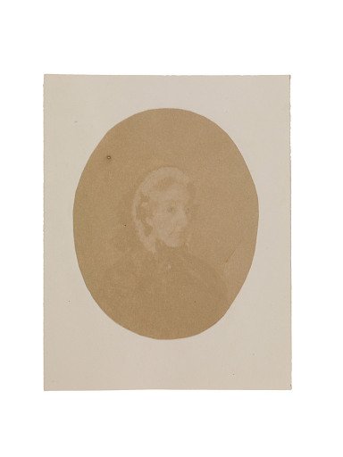 Portrait of a woman wearing a bonnet
