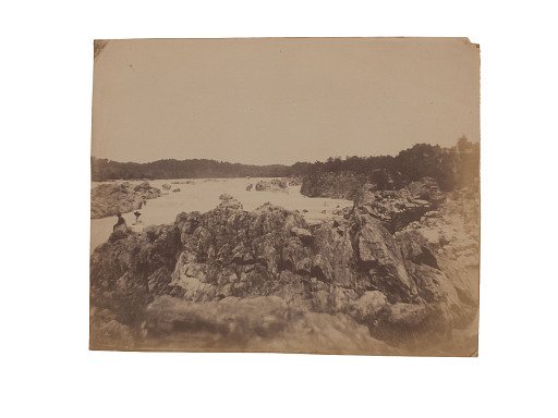 view of Great Falls in the Potomac River