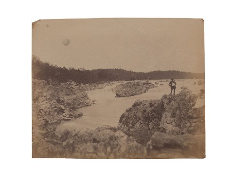 view of Great Falls in the Potomac River
