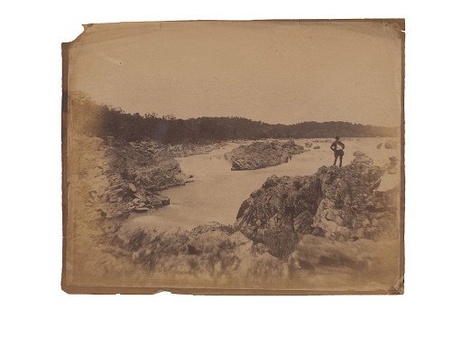 view of Great Falls in the Potomac River