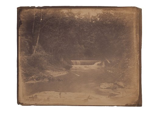 Rock Creek in Summer with waterfall
