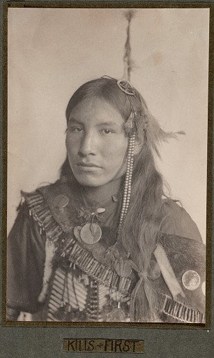 Kills First, Sioux Indian