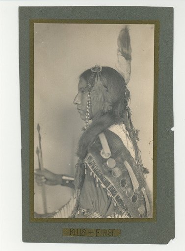 Kills First, Sioux Indian
