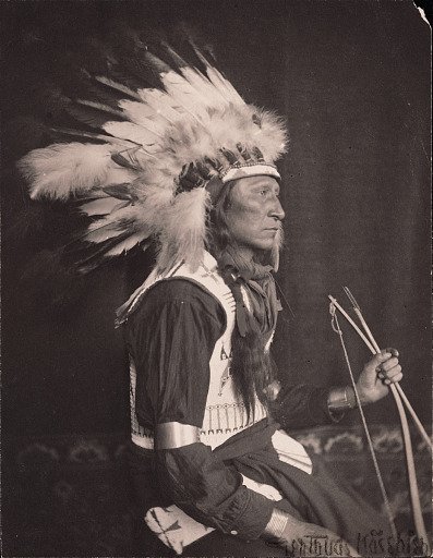 Chief Lone Bear, Sioux Indian