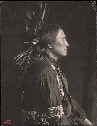 Whirling Hawk, Sioux Indian, profile
