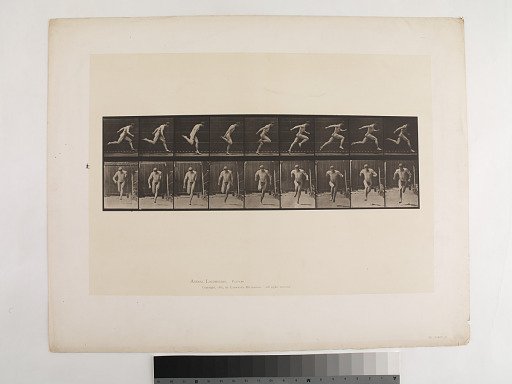 "Animal Locomotion. Plate 68."; Male, Running