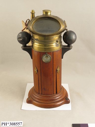 Dry Card Compass with Binnacle