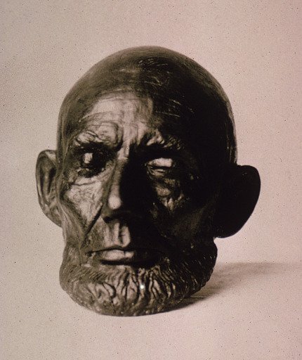 Abraham Lincoln Life Mask by Clark Mills, 1865