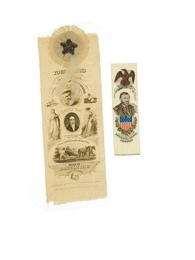 Henry Clay Campaign Ribbon, 1844
