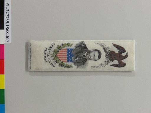 Grant Campaign Ribbon, 1868