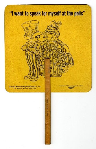 Woman Suffrage Fan