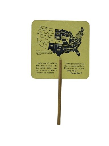 Woman Suffrage Fan