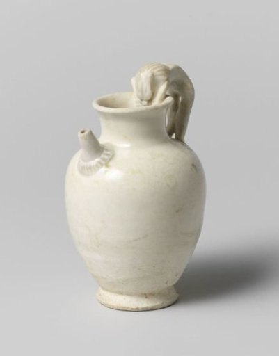 Ovoid ewer with a dragon handle