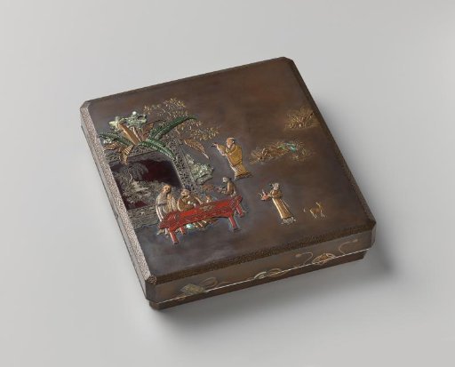 Writing box 'The Chinese scholar's garden'