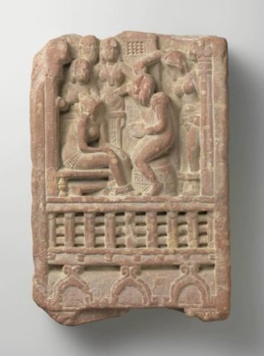 Fragment of a doorpost