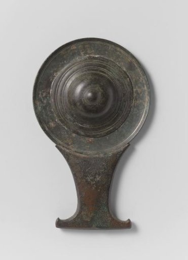 Mirror and handle