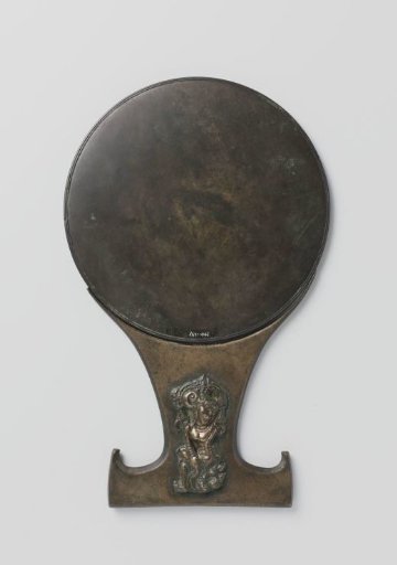 Mirror and handle