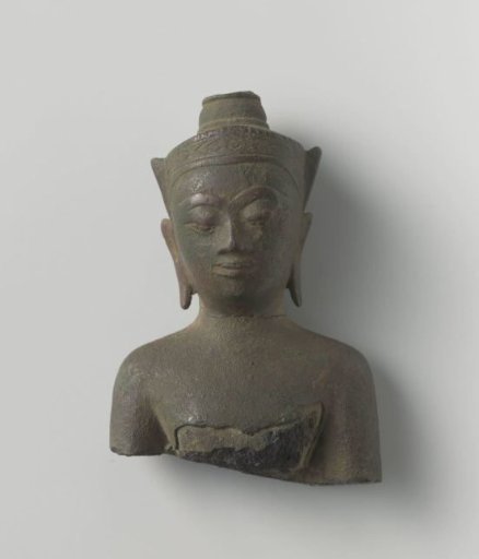 Fragment of a Buddha image
