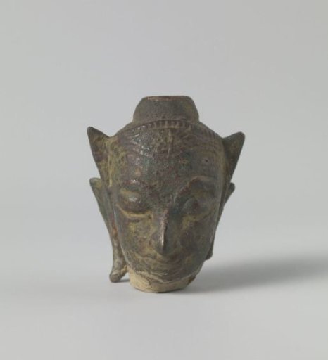 Head of a Buddha statue