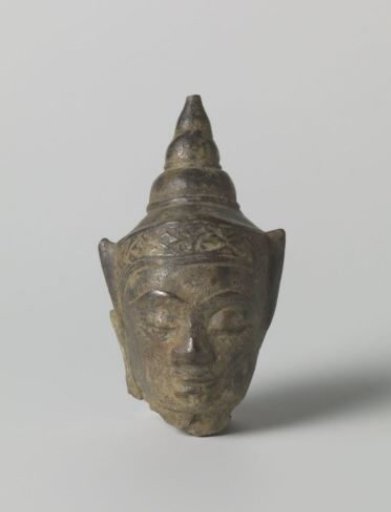 Head of a Buddha statue