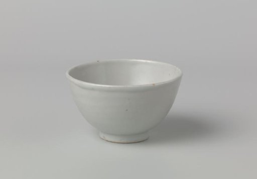Bowl with a white glaze