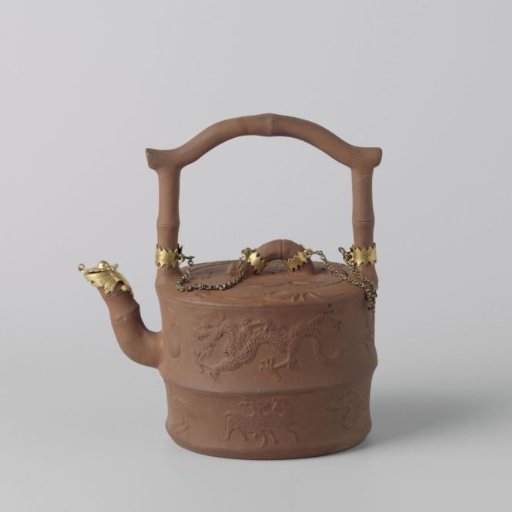 Teapot with a Decoration of Chinese Motifs