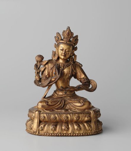 Image of a seated bodhisattva